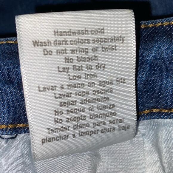 Judy Blue $79 Patch Perfect Boyfriend Thermal Patch Jeans 5 / 27” EUC - Picture 12 of 16